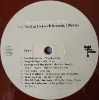 2LP Various: Why Don't You Smile Now: Lou Reed At Pickwick Records 1964–65) CLR