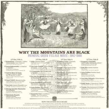 2LP Various: Why The Mountains Are Black: Primeval Greek Village Music 1907-1960 