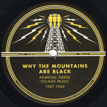 2LP Various: Why The Mountains Are Black: Primeval Greek Village Music 1907-1960 