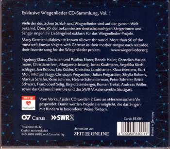 CD/Dobozkészlet Various: Wiegenlieder (Exklusive Wiegenlieder CD-Sammlung, Vol. 1)