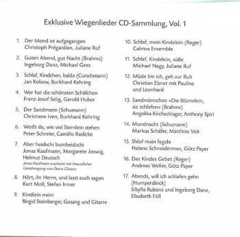 CD/Dobozkészlet Various: Wiegenlieder (Exklusive Wiegenlieder CD-Sammlung, Vol. 1)