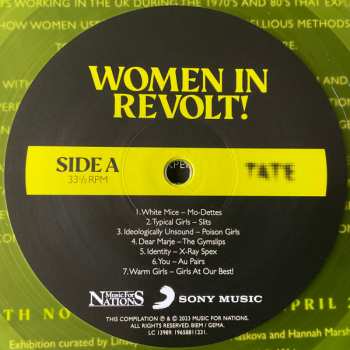 LP Various: Women In Revolt! Underground Rebellion In British Music — 1977-1985 CLR | LTD