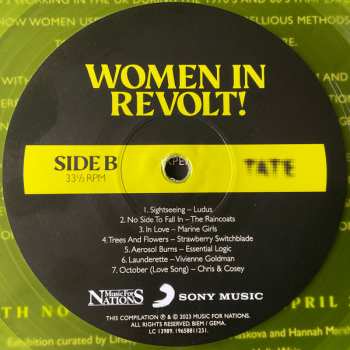 LP Various: Women In Revolt! Underground Rebellion In British Music — 1977-1985 CLR | LTD