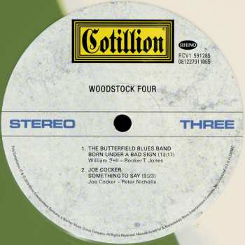 2LP Various: Woodstock Four CLR