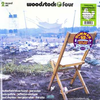 2LP Various: Woodstock Four CLR