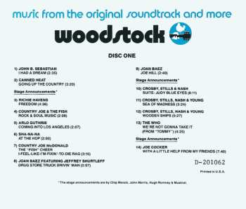 2CD Various: Woodstock (Music From The Original Soundtrack And More)