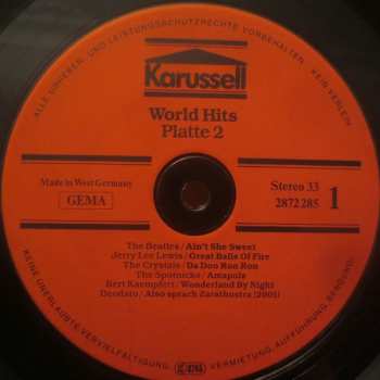 3LP/Dobozkészlet Various: World-Hits