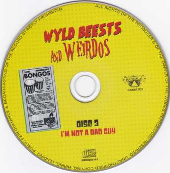 6CD/Dobozkészlet Various: Wyld Beests And Weirdos (Gods Of British 60's R&B Beat Punk)