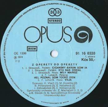 LP Various: Z Operety Do Operety (75 1)