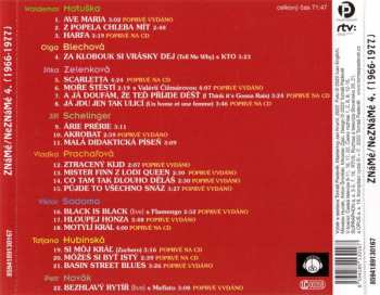 CD Various: Známé / Neznámé 4. (1966-1977)