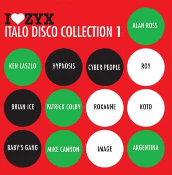 3CD Various: I Love ZYX Italo Disco Collection 1