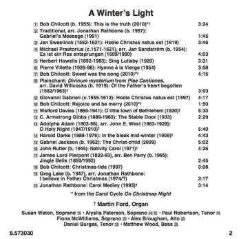 CD Vasari Singers: A Winter's Light (A Christmas Collection)