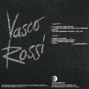 CD Vasco Rossi: ... Ma Cosa Vuoi Che Sia Una Canzone