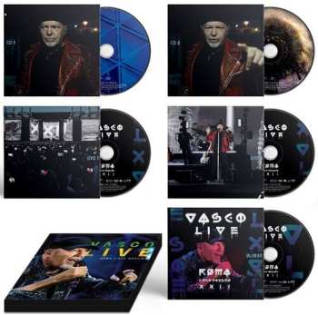 2CD/2DVD/Dobozkészlet/Blu-ray Vasco Rossi: Vasco Live (Roma Circo Massimo) LTD