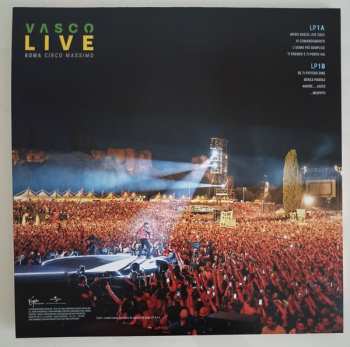 4LP Vasco Rossi: Vasco Live Roma Circo Massimo LTD | NUM