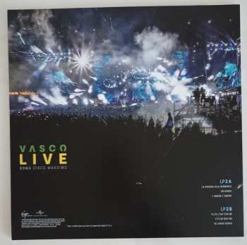 4LP Vasco Rossi: Vasco Live Roma Circo Massimo LTD | NUM