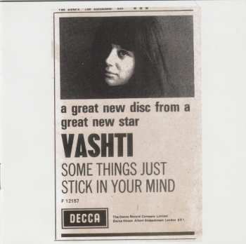 2CD Vashti Bunyan: Some Things Just Stick In Your Mind (Singles And Demos 1964 To 1967)