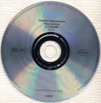 CD Anja Lechner: Melos