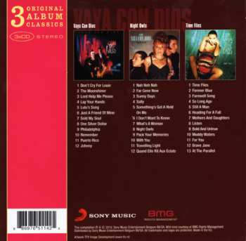 3CD/Dobozkészlet Vaya Con Dios: 3 Original Album Classics