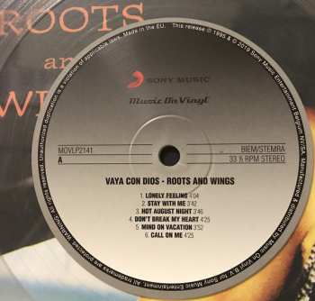 LP Vaya Con Dios: Roots And Wings LTD | NUM | CLR