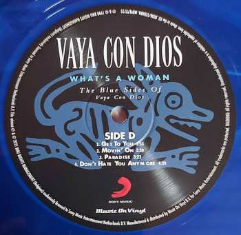 2LP Vaya Con Dios: What's A Woman - The Blue Sides Of Vaya Con Dios CLR | LTD | NUM