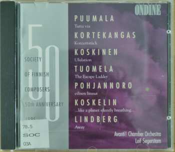 CD Magnus Lindberg: Society Of Finnish Composers 50th Anniversary 1995 Vol. 2/3