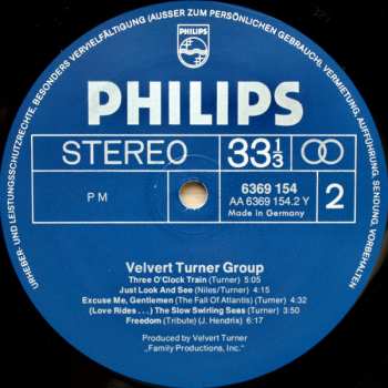 LP Velvert Turner Group: Velvert Turner Group