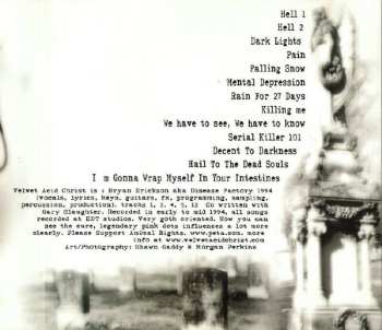 CD Velvet Acid Christ: Between The Eyes Vol. # 2 (1994)