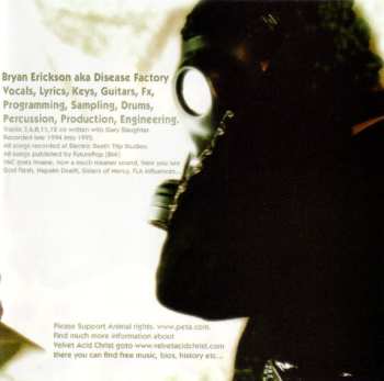 CD Velvet Acid Christ: Between The Eyes Vol. # 4 (1994-1995)