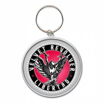 Merch Velvet Revolver: Kulcstartó Circle Logo Velvet Revolver 