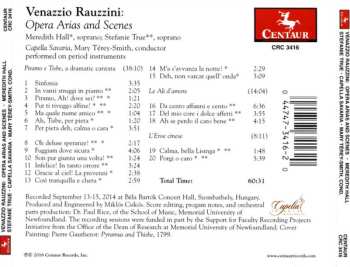 CD Capella Savaria: Opera Arias And Scenes
