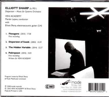 CD Elliott Sharp: Dispersion
