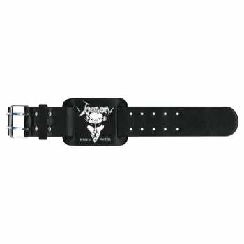 Merch Venom: Bőr karkötő Black Metal