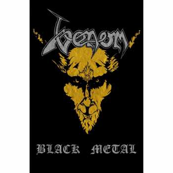 Merch Venom: Textil poszter Black Metal