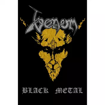 Textil poszter Black Metal