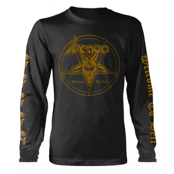 Venom: Tričko S Dlouhým Rukávem Welcome To Hell (gold)