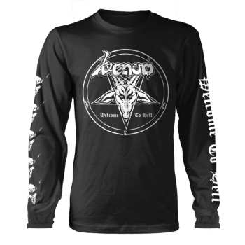 Merch Venom: Hosszú ujjú póló Welcome To Hell (white)