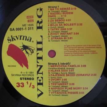 LP Ventil RG: Ventil RG