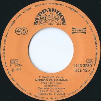 SP Věra Martinová: Deštivý Den ✽ Nechoď Za Klukama