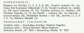 LP Věra Špinarová: Andromeda