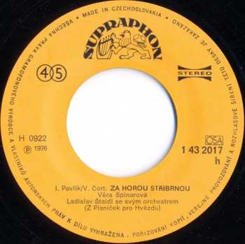 SP Věra Špinarová: Fernando / Za Horou Stříbrnou