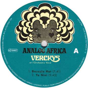 2LP Verckys: Congolese Funk, Afrobeat & Psychedelic Rumba 1969-1978