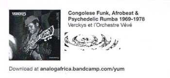 2LP Verckys: Congolese Funk, Afrobeat & Psychedelic Rumba 1969-1978