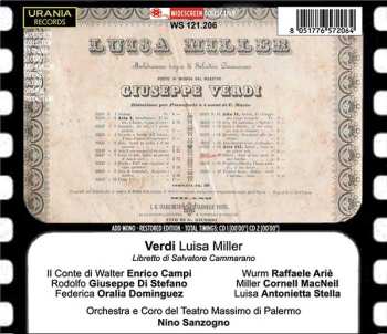 2CD Giuseppe Di Stefano: Luisa Miller