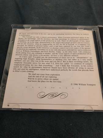 2CD Giuseppe Verdi: Falstaff (Rehearsals. 1950)