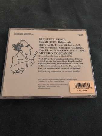2CD Giuseppe Verdi: Falstaff (Rehearsals. 1950)
