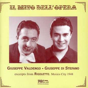 Album Verdi / Di Stefano / Valdenbo / Rufino / Cellini: Rigoletto