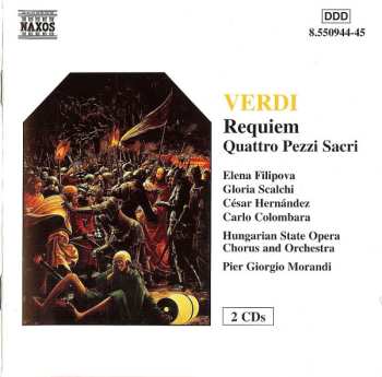 2CD Giuseppe Verdi: Requiem (Quattro Pezzi Sacri)