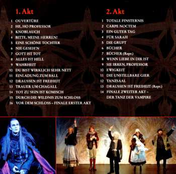 2CD Vereinigte Bühnen Wien: Tanz Der Vampire (Gesamtaufnahme Neue Wiener Fassung)