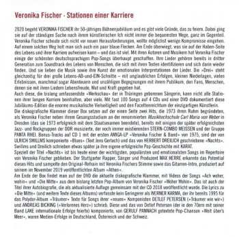 4CD/DVD Veronika Fischer: Stationen Einer Karriere - Die Original Amiga Alben + Bonustracks